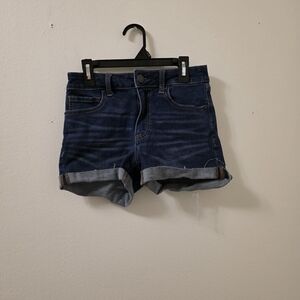 Aeropostale Dark Blue Jean Shorts